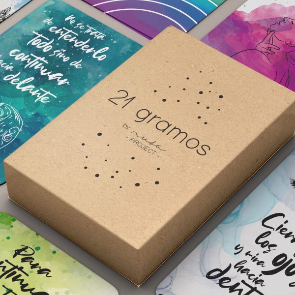 Cartas 21 GRAMOS · Oráculo de adivinación
